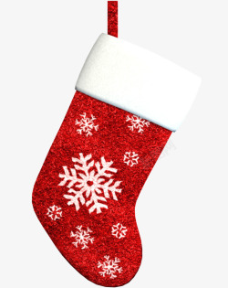 袜子雪花袜子圣诞袜子素材