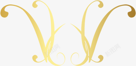 七夕主题金色天鹅花园主题logo片图标图标