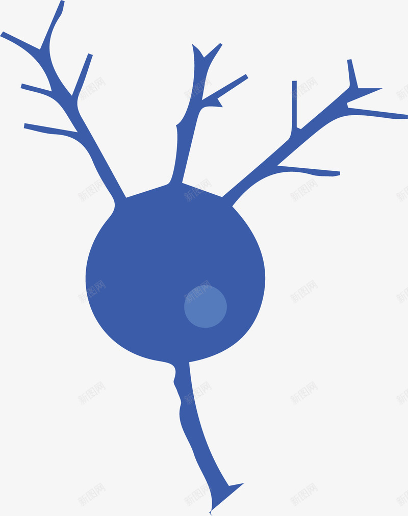 水彩蓝色生物细胞矢量图ai免抠素材_88icon https://88icon.com 创意 卡通 微生物 手绘 水彩 淋巴 生物结构 细胞 细胞结构 结构细胞 蓝色 设计 矢量图