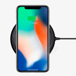 苹果充电数据线彩色iphonexs新品无线充电元素高清图片