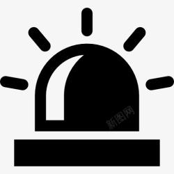 警报灯警报灯图标高清图片