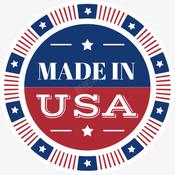 USA制造圆标png免抠素材_88icon https://88icon.com MADEINUSA USA制造 圆标 美国制造