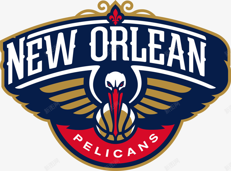 NewOrleansPelicanspng免抠素材_88icon https://88icon.com NBA标志 NBA球队队徽 New Orleans Pelicans 新奥尔良鹈鹕队徽