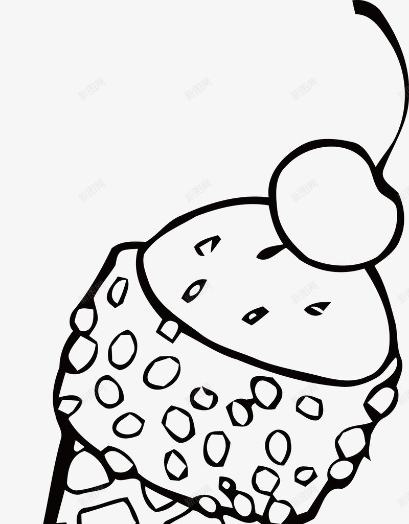 手绘冰激凌蛋糕png免抠素材_88icon https://88icon.com EPS 冰激凌 手绘 甜品 甜点 蛋糕 蛋糕简笔画 食物