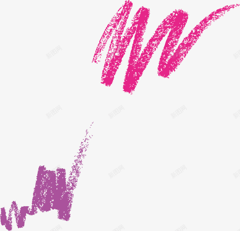 紫红色彩色铅笔笔刷图案矢量图ai免抠素材_88icon https://88icon.com 彩色铅笔 彩铅笔刷 手绘 矢量图 笔 笔刷 紫红色 绘画铅笔PS笔刷 色彩