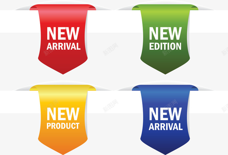 NEW新品促销标签png免抠素材_88icon https://88icon.com NEW 促销 新品 标签