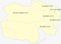 西藏地图素材