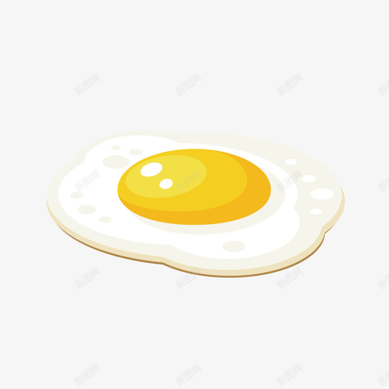 卡通手绘荷包蛋食物png免抠素材_88icon https://88icon.com 创意 动漫动画 卡通手绘 荷包蛋 食物 鸡蛋