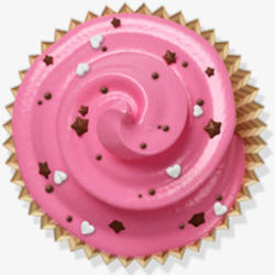 粉色草莓蛋糕卷素材