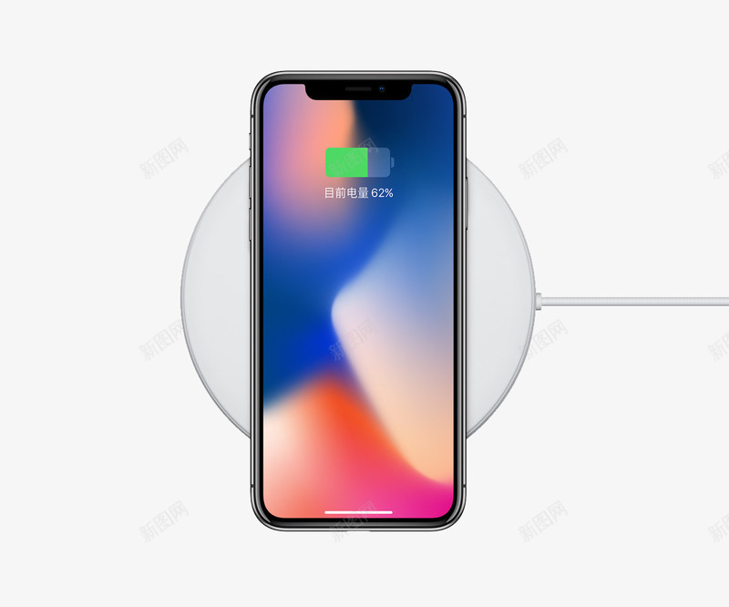 iPhoneX无线充电png免抠素材_88icon https://88icon.com 侧面图 全面屏 手机 无线充电 智能手机 苹果手机