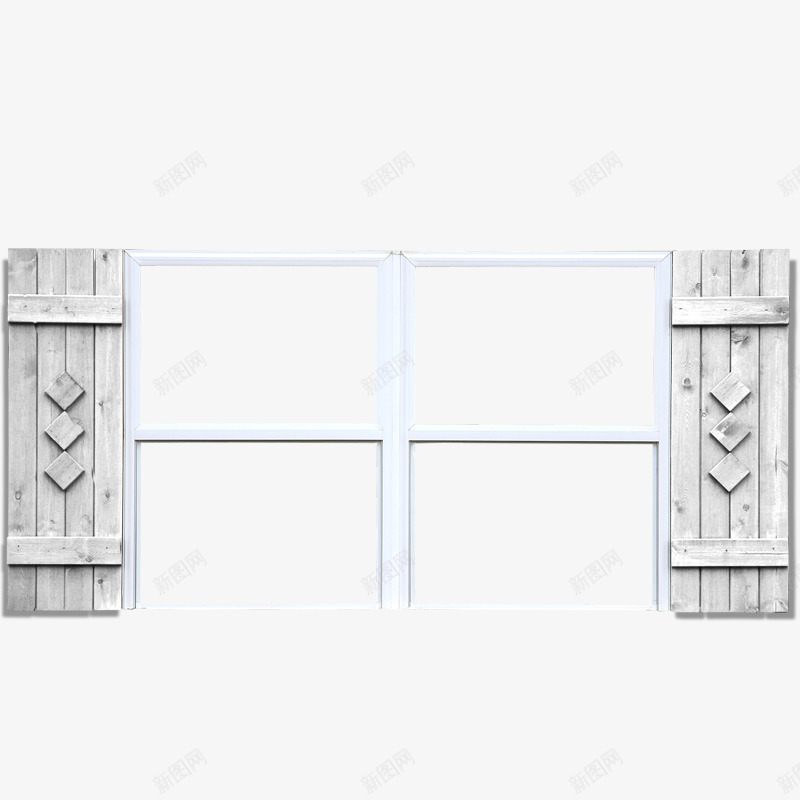 窗子png免抠素材_88icon https://88icon.com 木板 窗子 窗架