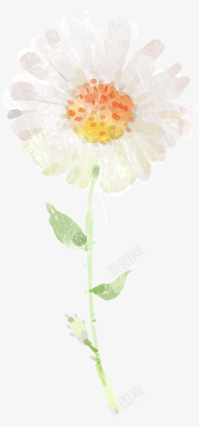 白色唯美花朵淡雅png免抠素材_88icon https://88icon.com 淡雅 白色 花朵 设计