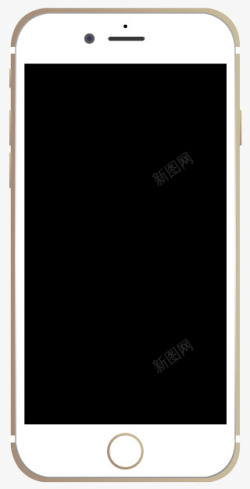 iPhone6模板iphone6S土豪金矢量图高清图片