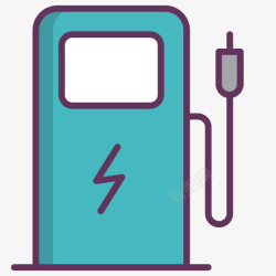 charge小型车电荷充电电动车服务站汽车高清图片