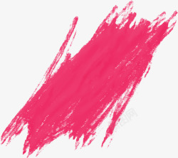 粉色刷头粉红水彩涂鸦笔刷矢量图高清图片