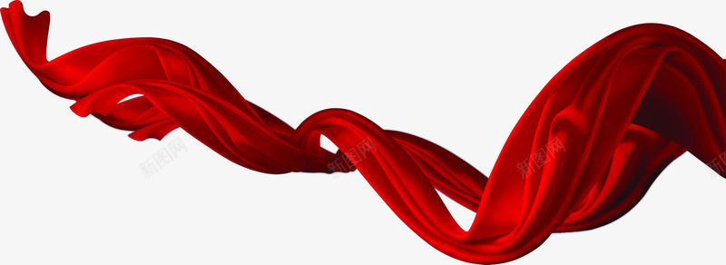 红色喜庆节日丝带活动庆典png免抠素材_88icon https://88icon.com 丝带 喜庆 庆典 活动 红色 节日