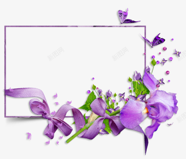 精美相框png免抠素材_88icon https://88icon.com 框架 清新 画框 相框 精美边框 花卉 花框 边框