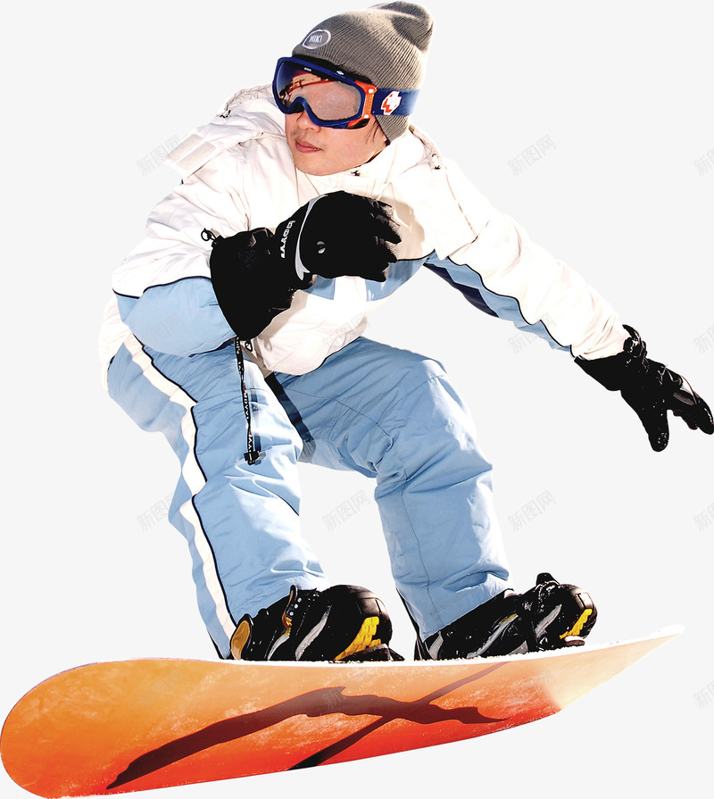 冬季蓝色服饰滑雪人物png免抠素材_88icon https://88icon.com 人物 冬季 服饰 滑雪 蓝色