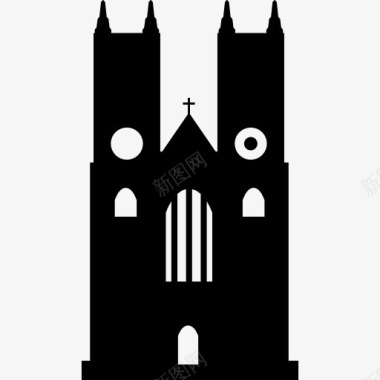 英国威斯敏斯特教堂美国图标图标