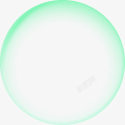 绿色泡泡素材