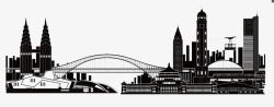 大桥重庆特色建筑高清图片