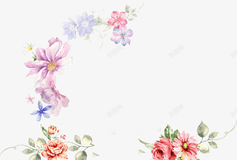 海报卡通花朵涂鸦植物效果png免抠素材_88icon https://88icon.com 卡通 效果 植物 海报 涂鸦 花朵
