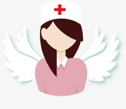 医院护士卡通白衣天使高清图片