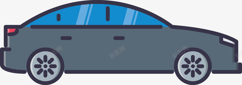 一辆精致黑色小轿车png免抠素材_88icon https://88icon.com 小汽车 小轿车 时尚汽车 矢量小轿车 精致 黑色小轿车