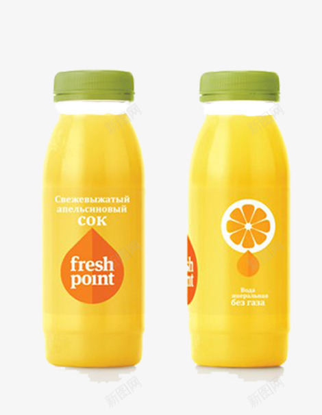 罐装橙汁png免抠素材_88icon https://88icon.com 产品实物 果味饮料 果汁 橙子味果汁 玻璃瓶装 饮料 黄色液体