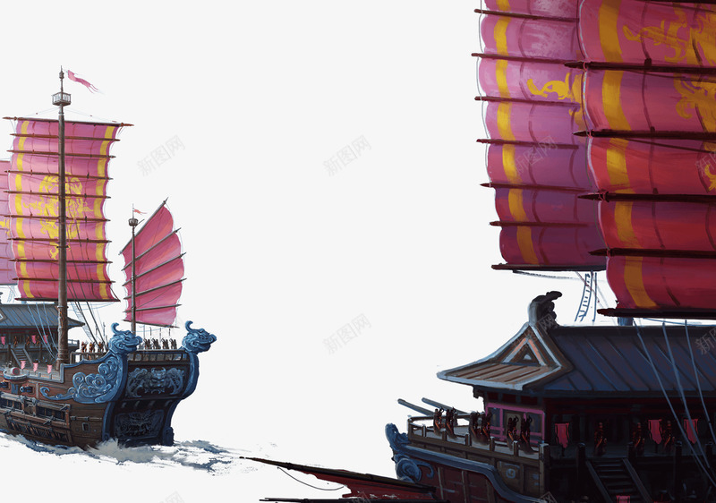 精致古老帆船海报背景png免抠素材_88icon https://88icon.com 古老 帆船 海报 精致 背景