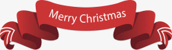 圣诞袜标题框精美红丝带圣诞节矢量图高清图片