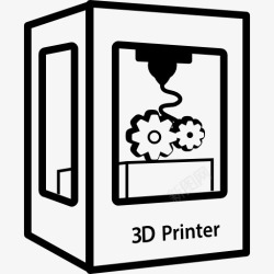 使用3D打印机3D打印机工具设置图标高清图片