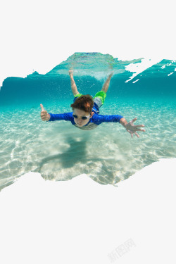 深海背景游泳健身游泳比赛背景高清图片