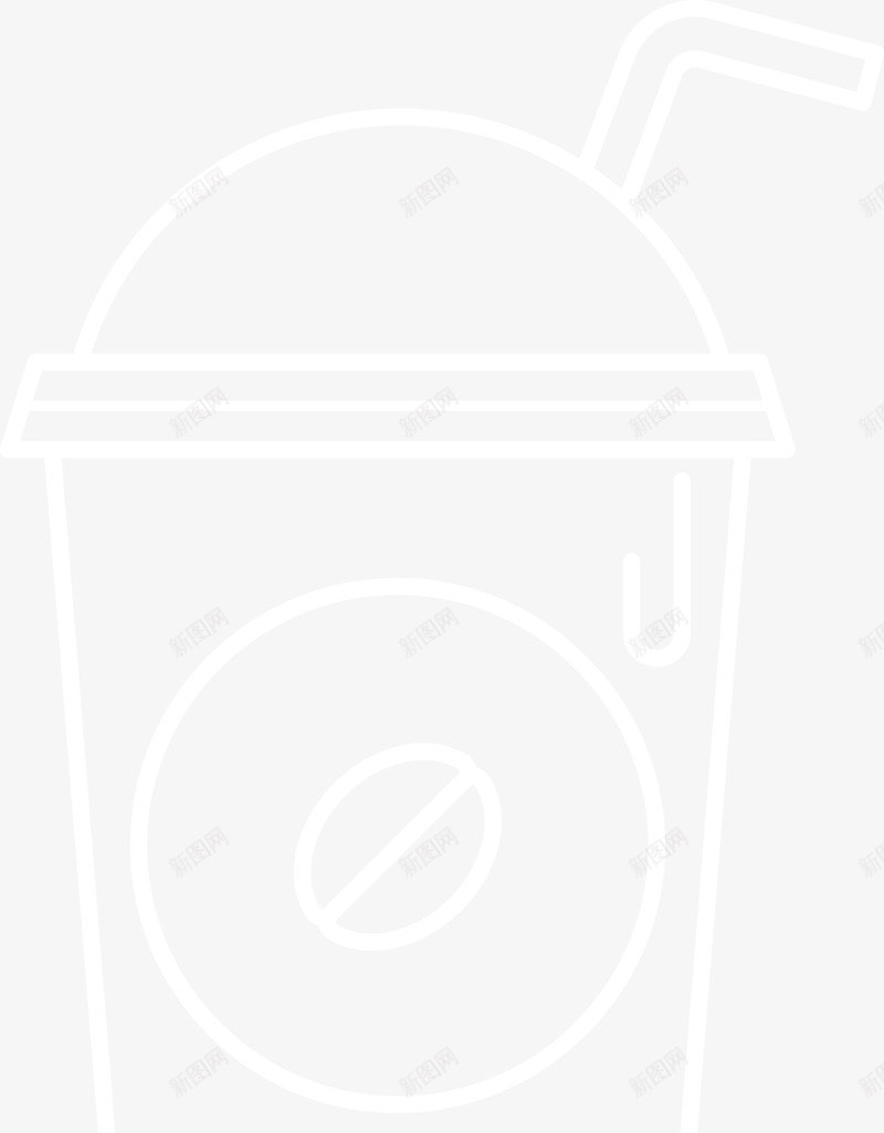 外带简笔画咖啡矢量图eps免抠素材_88icon https://88icon.com 便携杯 吸管 咖啡 咖啡杯 咖啡简笔画 外带杯 简笔画 矢量图