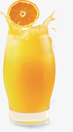 橙汁广告鲜榨诱人甜橙汁高清图片