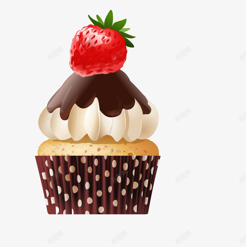 手绘冰淇淋蛋糕png免抠素材_88icon https://88icon.com 冰淇淋蛋糕 动漫动画 卡通手绘 草莓 蛋糕 装饰图