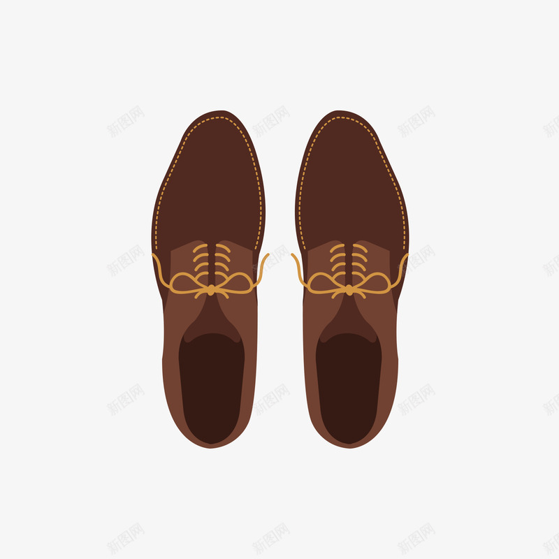 咖啡色的皮鞋png免抠素材_88icon https://88icon.com 咖啡色 日用 男士 皮鞋 矢量皮鞋 黄色