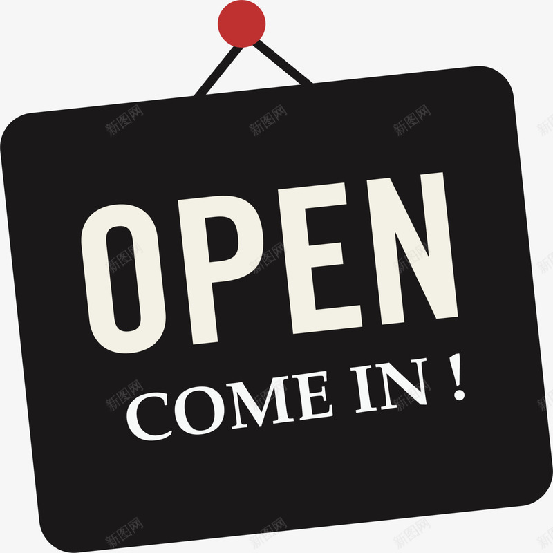 黑色open标签png免抠素材_88icon https://88icon.com open 开业 招牌 瓶子 英文开业 营销 装饰图案 黑色标签