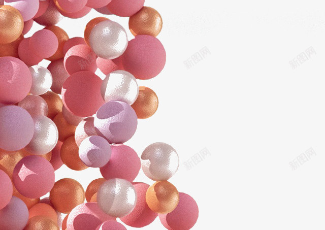 粉色圆球png免抠素材_88icon https://88icon.com 圆球 气球 活动装饰 粉色元素 背景装饰