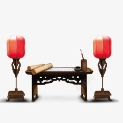 韩国古代书桌古代书桌高清图片