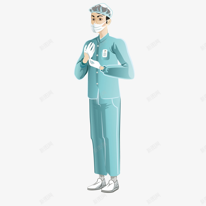 手术室的医护人员png免抠素材_88icon https://88icon.com 人物设计 医院 卡通 手术室 职业人物 门诊