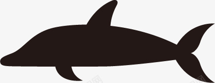 轮廓鲸鱼矢量图图标图标