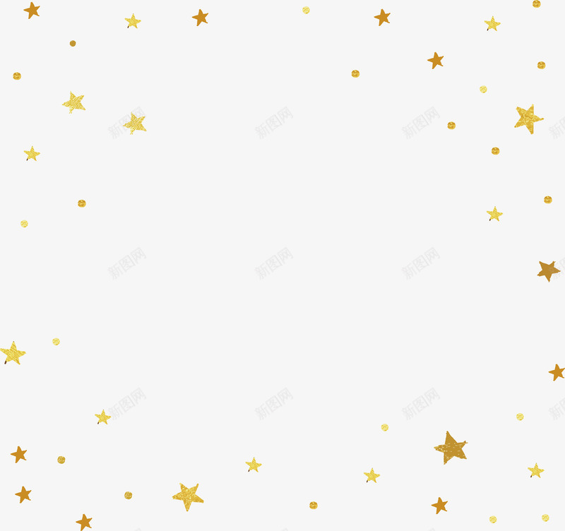 水彩金色星星矢量图ai免抠素材_88icon https://88icon.com 五角星 星星 星星花纹 水彩星星 矢量png 金色星星 矢量图