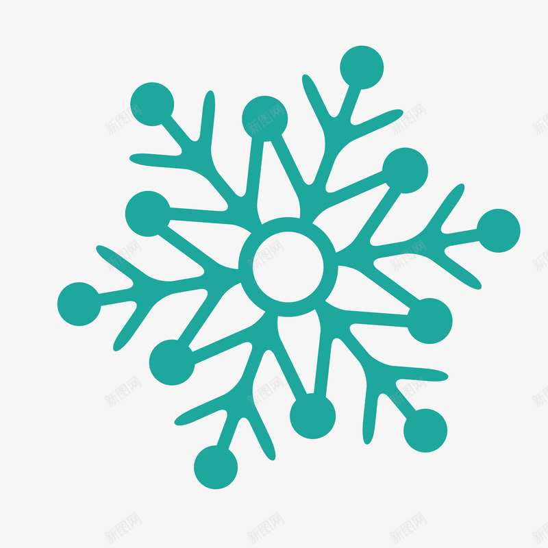 手绘六角雪花png免抠素材_88icon https://88icon.com 六角雪花 单色 卡通 手绘 插图 装饰图 雪花