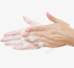 杀菌消毒卫士洗手元素高清图片