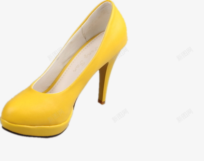 黄色高跟鞋png免抠素材_88icon https://88icon.com 商业用图 鞋店装饰图 高更鞋免费下载 高跟鞋 黄色