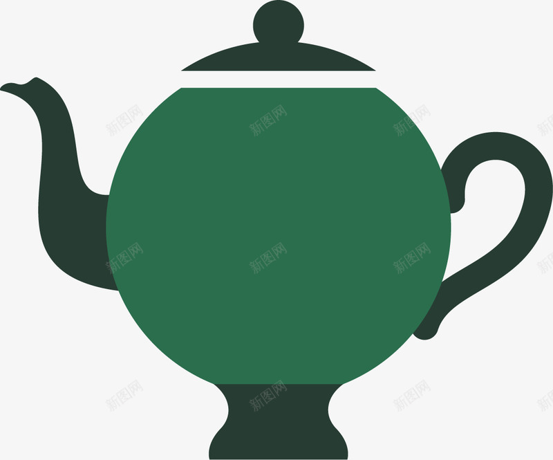 茶壶喝茶茶印矢量图ai免抠素材_88icon https://88icon.com 传统文化 古典 品茶 喝茶 茶印 茶叶 茶壶 茶文化 铁观音 矢量图