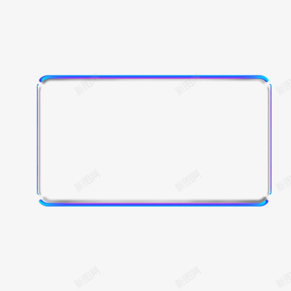 方形边框png免抠素材_88icon https://88icon.com 半透明框 渐变 简约 紫色 酷炫
