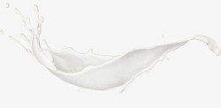 白色的奶牛奶水波高清图片