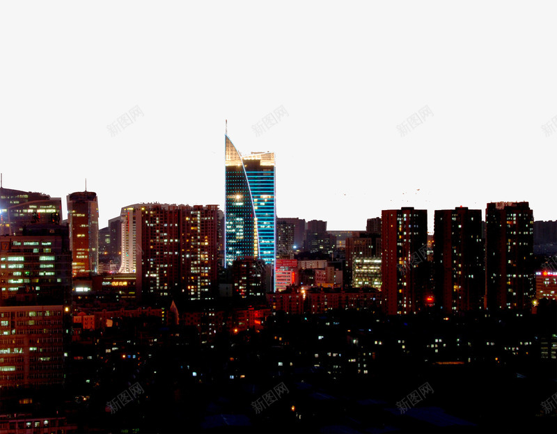 万家灯火png免抠素材_88icon https://88icon.com 万家 万家灯火 千家万户 夜晚 灯火 美景